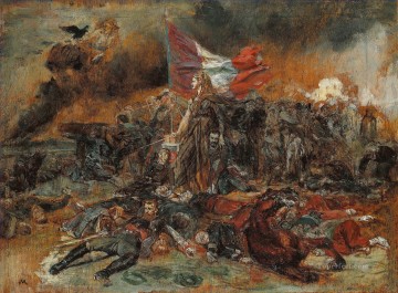  Militar Arte - La defensa de París Guerra militar académica Ernest Meissonier